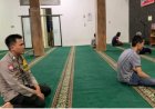 Polsek Parungkuda Laksanakan Safari Subuh di Masjid Jami Darussolihin
