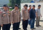 Kapolsek Gegerbitung Polres Sukabumi Pimpin Apel Pagi Kesiapsiagaan Personel