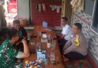 Polsek Nyalindung Sambangi Warga Desa Kertaangsana, Sampaikan Himbauan Kamtibmas dan Dukung Ketahanan Pangan