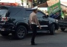 Polsek Palabuhanratu Polres Sukabumi Tingkatkan Kamseltibcar Lantas di Depan Sekolah dan Pom Bensin TPI