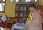 Polsek Nyalindung Polres Sukabumii Monitoring Pembagian Makan Bergizi (MBG) di SD Negeri Cireunde