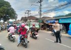 Polsek Cikembar Laksanakan Gatur Lalin Pagi di Titik Rawan Kemacetan