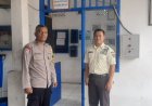 Bhabinkamtibmas Polsek Parungkuda Laksanakan Sambang Harkamtibmas ke Pos Satpam PT Nesa
