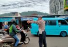 Polsek Cikembar Gelar Gatur Rutin di Titik Rawan Kemacetan
