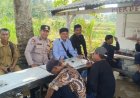 Bhabinkamtibmas Polsek Ciemas Polres Sukabumi Desa Sidamulya Laksanakan DDS dan Monitoring Cuaca Musim Hujan