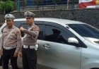 Polsek Palabuhanratu Polres Sukabumi Laksanakan Pengaturan Lalu Lintas Pagi, Ciptakan Kamseltibcar Lantas di Kawasan Sekolah