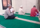 Polsek Cidahu Gelar Safari Sholat Subuh Berjamaah di Masjid Jami’ Assa’adah