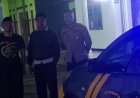 Polsek Caringin Polres Sukabumi Gelar Patroli Biru, Himbau Warga Tingkatkan Keamanan Lingkungan