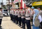Apel Siaga Pospam Simpang Caringin Digelar, Kapospam Tekankan Integritas dan Kedisiplinan Personel Polsek Caringin Polres Sukabumi