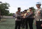 Menjelang Akhir Tahun 2025, Polres Sukabumi Laksanakan Upacara PTDH terhadap Empat Personel