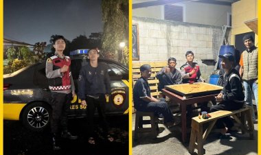 Patroli Biru Polsek Cicurug Cegah Gangguan Kamtibmas di Wilayah Kecamatan Cicurug