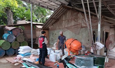 Patroli Dialogis Polsek Cikembar Polres sukabumi Antisipasi Gangguan Kamtibmas