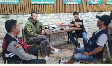 Polsek Parungkuda Sambangi Warga dan Kontrol Satkamling, Tingkatkan Kesiapsiagaan Masyarakat