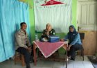 Dukung Kesehatan Balita, Bhabinkamtibmas Polsek Parungkuda Polres Sukabumi Monitoring Posyandu Azalea