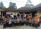 Polisi Sahabat Anak, PolsekParungkuda Terima Kunjungan Anak PAUD Nurul Falah Berikan Edukasi Terkait Keselamatan Lalu lintas