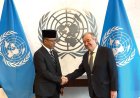 Bertemu Menlu Sugiono, Sekjen PBB Dukung Peran Indonesia di Board of Peace
