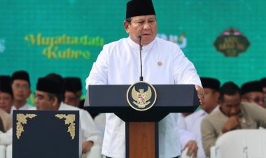 Prabowo: Di Dekat Kiai, Saya Makin Berani untuk Berbakti Membela Rakyat