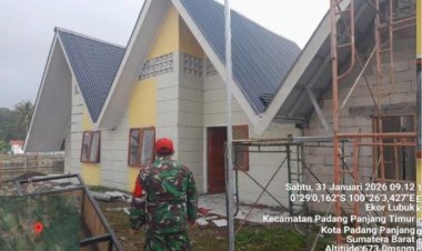 Update Pembangunan Huntara dan Huntap di Aceh dan Sumbar, Banyak yang Rampung dan Siap Huni