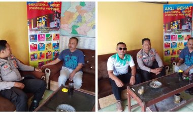 Bhabinkamtibmas Desa Mekartanjung Polsek Curugkembar Giat DDS, Sampaikan Imbauan Kamtibmas