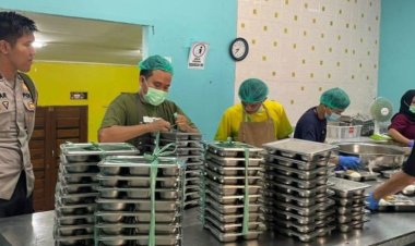 Polsek Ciemas Polres Sukabumi Monitoring SPPG dalam Rangka MBG Harian, Pastikan Aman dan Kondusif